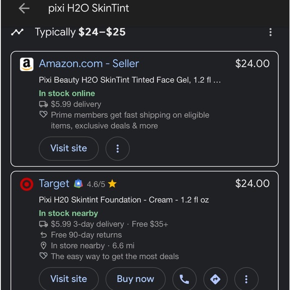 H2O SkinTint gel moisturizer fountain flawless no makeup look in warm - Picture 3 of 3
